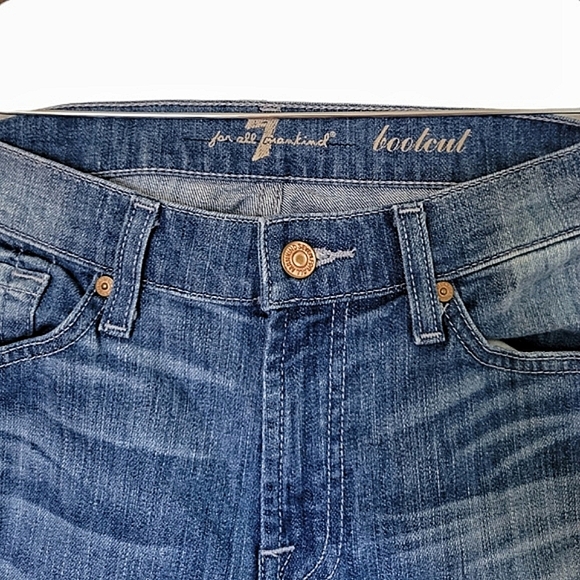 7 For All Mankind Bootcut Jeans Size 29 - Picture 4 of 8